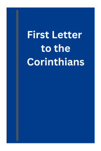 Our :Study through Paul's First Letter to the Corinthians.