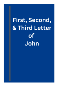 Our Study of 1st, 2nd, and 3rd John